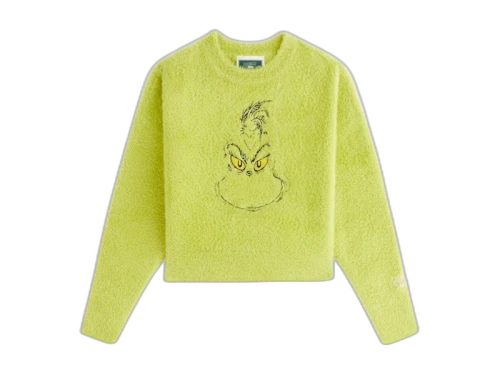 Kith x The Grinch Kids Mohair Sweater Matcha