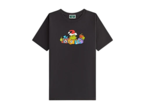 Kith x The Grinch Kids Presents Tee Black