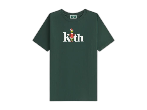 Kith x The Grinch Kids Serif Tee Stadium