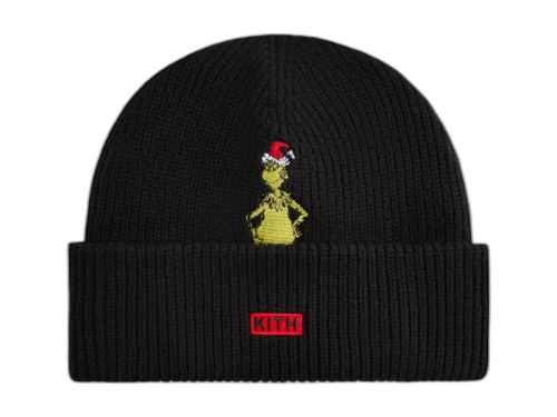 Kith x The Grinch Mia Beanie Black