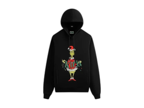 Kith x The Grinch Ornament Williams III Hoodie Black
