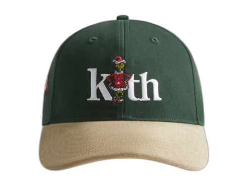 Kith x The Grinch Suede Brim Aaron Cap Stadium