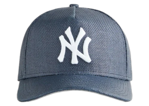 Kith x The New York Yankees Raffia 9Forty A-Frame Snapback Nocturnal