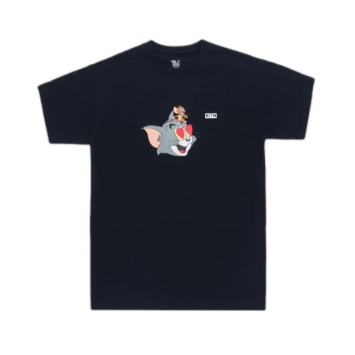 Kith x Tom & Jerry Heart Tee Black