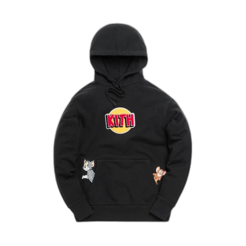 Kith x Tom & Jerry Hoodie Black