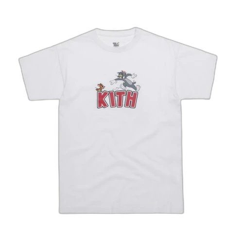 Kith x Tom & Jerry Tee White