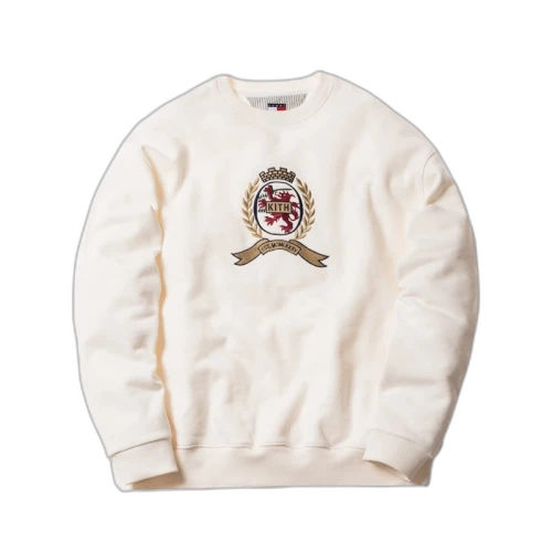 Kith x Tommy Hilfiger Crest Crewneck Ivory