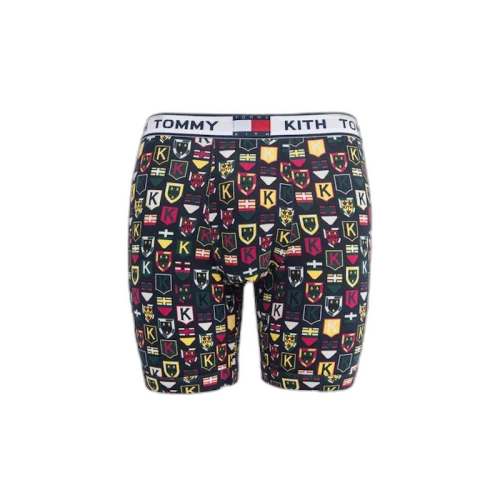 Kith x Tommy Hilfiger Crest Pattern Boxer Navy