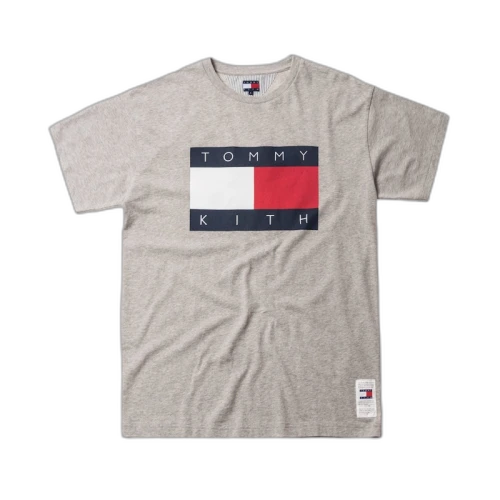 Kith x Tommy Hilfiger Flag Tee Grey