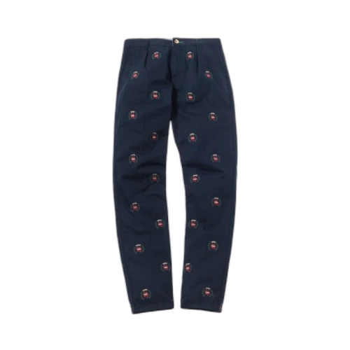 Kith x Tommy Hilfiger Twill Pleated Chino Navy
