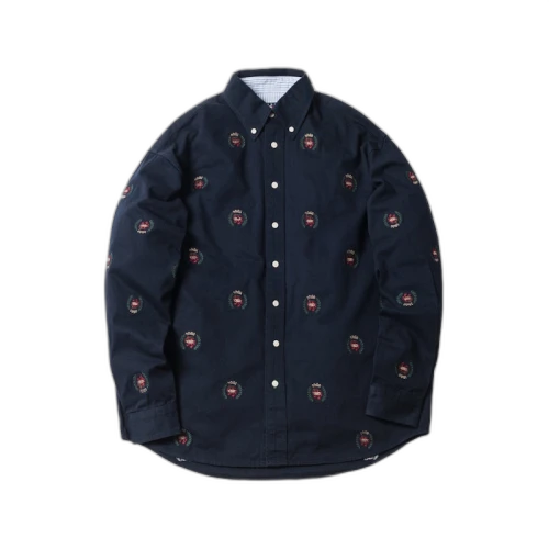 Kith x Tommy Hilfiger Twill Woven Shirt Navy