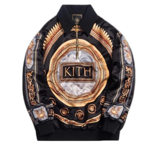 Kith x Versace Quarter Zip Pullover Greco