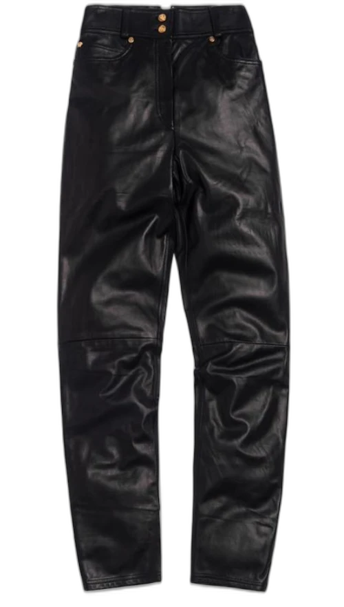 Kith x Versace Women's Leather Pant Black