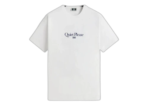 Kith x Wilson Quiet Please Tee White