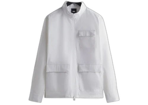Kith Zip Front Lawton Jacket White