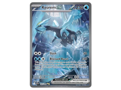 Kyurem ex 2025 Pokémon Scarlet & Violet Black Bolt Hyper Rare 165/086 Ungraded