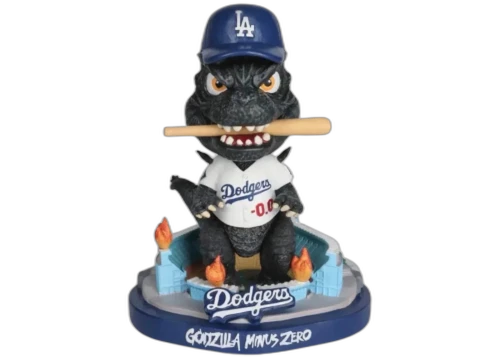 LA Dodgers Godzilla Minus Zero Bobble Head
