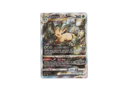 Leafeon VSTAR 2023 Pokémon Sword & Shield Crown Zenith FA Full Art (English) GG35-GG70 Ungraded