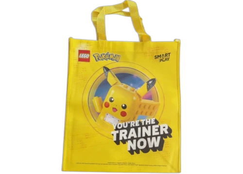 LEGO Pokemon x Target You're the Trainer Now SMART Play Pikachu Tote Bag