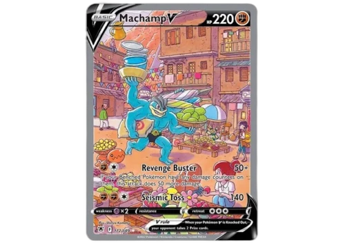 Machamp V 2022 Pokémon TCG Sword & Shield Astral Radiance Alternate Full Art #172 (Ungraded)