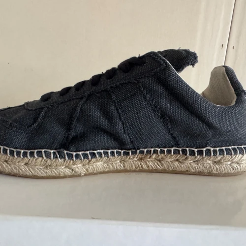 Maison Margiela Replica Espadrille Black