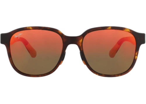 Maui Jim Round Frame Injection Sunglasses RM649-10 Havana Havana Lava