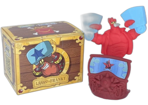 McDonald's X One Piece Spongebob - Larry x Franky Happy Meal Toy