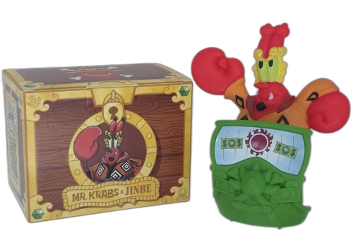 McDonald's X One Piece Spongebob - Mr. Krabs x Jinbe Happy Meal Toy