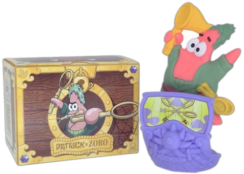 McDonald's X One Piece Spongebob - Patrick X Zoro Happy Meal Toy