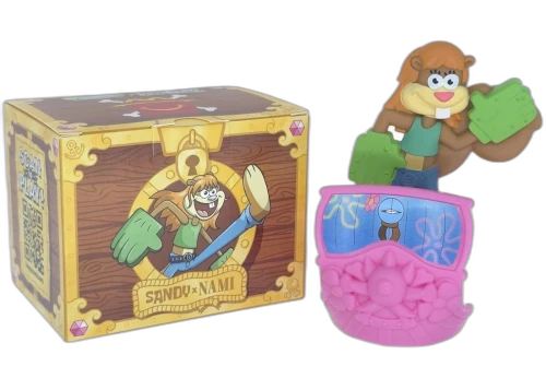 McDonald's X One Piece Spongebob - Sandy Cheeks x Nami Happy Meal Toy