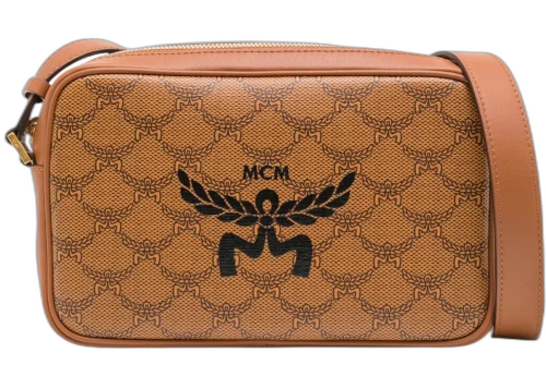 MCM Himmel Crossbody Lauretos Bag Brown