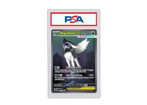 Mega Absol ex 2025 Pokémon Scarlet & Violet Mega Evolution Hyper Rare 180/132 (PSA or BGS Graded)