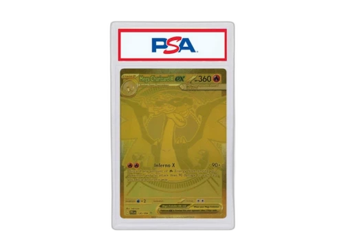 Mega Charizard X ex 2025 Pokémon Phantasmal Flames 130/094 (PSA or BGS Graded)