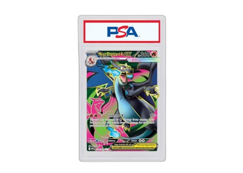 Mega Charizard X ex 2025 Pokémon Scarlet & Violet Phantasmal Flames 109/094 (PSA or BGS Graded)