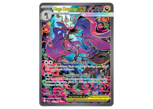 Mega Dragalge ex 2026 Pokémon Mega Evolution Chaos Rising Special Illustration Rare (English) 118/086 Ungraded