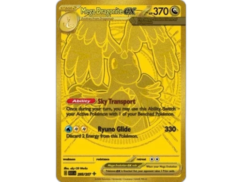 Mega Dragonite ex 2026 Pokémon Ascended Heroes Mega Hyper Rare 295/217 (Ungraded)
