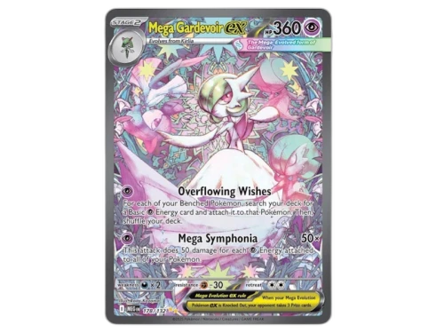 Mega Gardevoir ex 2025 Pokémon Scarlet & Violet Mega Evolution Hyper Rare 178/132 Ungraded