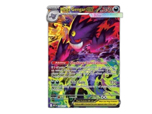 Mega Gengar ex 2026 Pokémon Ascended Heroes Special Illustration Rare (Ungraded)