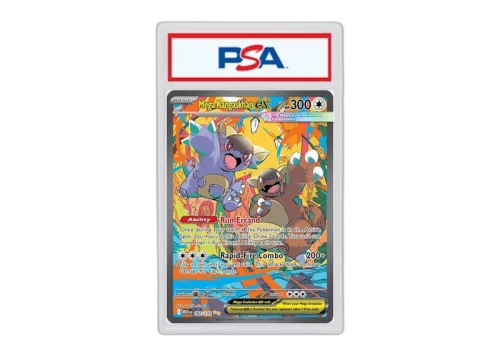 Mega Kangaskhan ex 2025 Pokémon Mega Evolution Mega Evolution Special Illustration Rare #182/132 (PSA or BGS Graded)