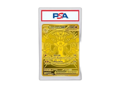 Mega Lucario ex 2025 Pokémon Mega Evolution Holo 188/132 (PSA or BGS Graded)