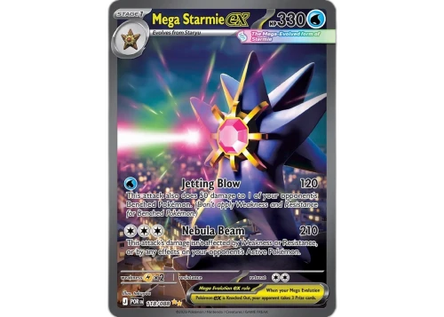 Mega Starmie ex SIR 2026 Pokémon Mega Evolution Perfect Order 119/088 Ungraded