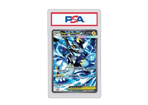 Mega Zeraora 2026 Pokémon Mega Evolution Pitch Black Mega Zeraora ex SIR 114/084 (PSA or BGS Graded)
