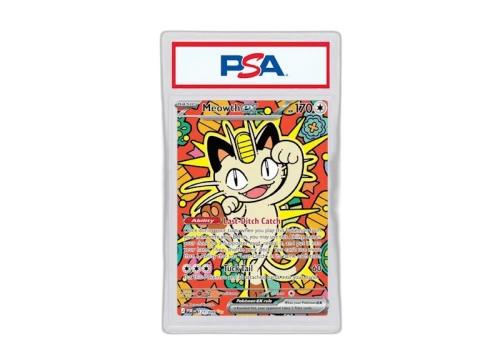 Meowth ex SIR 2026 Pokémon Mega Evolution Perfect Order 121/088 (PSA or BGS Graded)