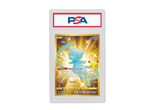Mew 2021 Pokémon Celebrations Full Art Secret Rare #025/025 (PSA or BGS Graded)