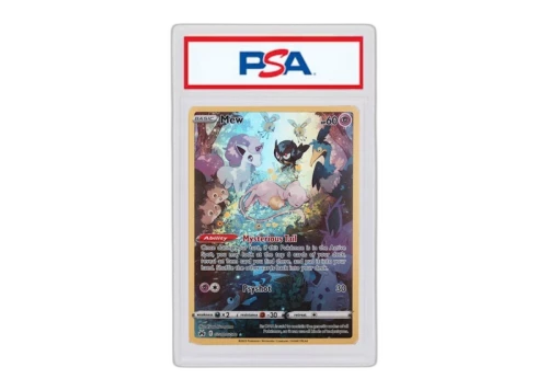 Mew 2023 Pokémon Sword & Shield Crown Zenith FA Full Art (English) GG10-GG70 (PSA or BGS Graded)