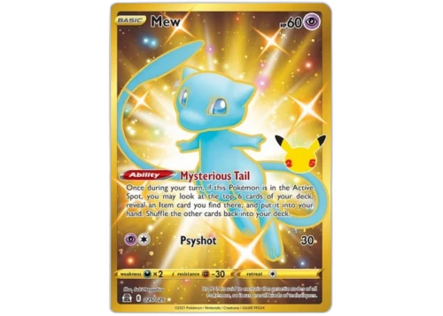 Mew Full Art 2021 Pokémon TCG Celebrations #025 (Ungraded)