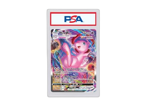 Mew Vmax 2021 Pokémon Scarlet & Violet Fusion Strike Ultra Rare Vmax 269/264 (PSA or BGS Graded)