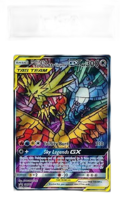 Moltres Zapdos Articuno 2019 Pokemon TCG Sun & Moon Black Star #SM210 (PSA or BGS Graded)