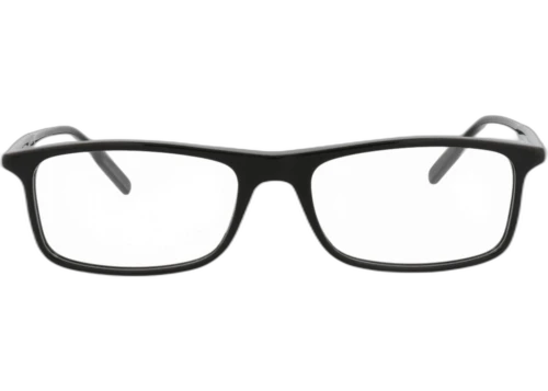 Montblanc Square Frame Acetate Optical Frames MB0086O-30008475-001 Black Black Transparent
