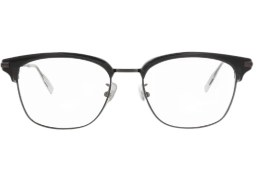 Montblanc Square Frame Acetate Optical Frames MB0141OK-30009138-003 Grey Ruthenium Transparent